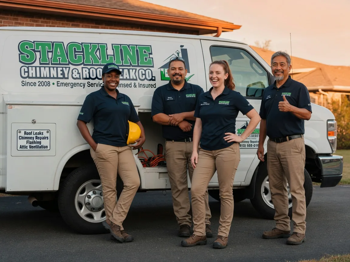Chimney flashing repair company in Kiowa, OK